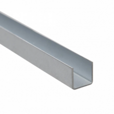 Профиль алюминиевый SLIDE серебро направляющая верхняя LAGUNA (L-2500)